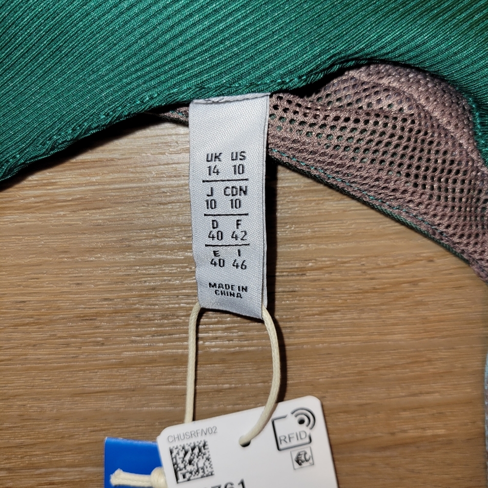 Adidas x Kseniaschnaider Reprocessed Bra Top II0761 Womens Size 10 New - Picture 3 of 5